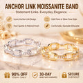 Linked Elegance with a Touch of Moissanite Sparkle — product overview