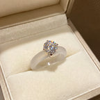 🔥 LAST DAY 90% OFF : Embrace Elegance with the Viral "Ice-Jade" & Moissanite Ring