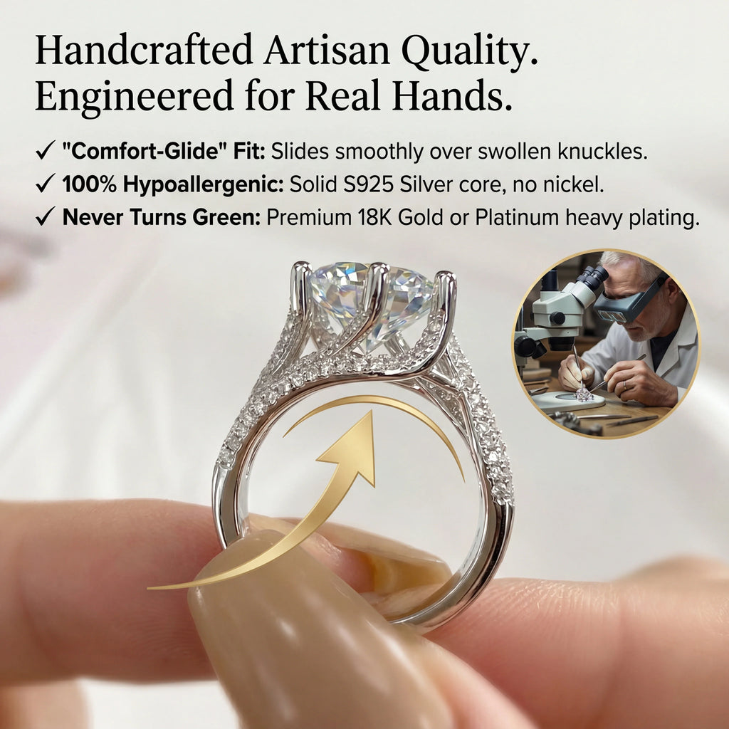 🔥🔥 LAST DAY 90% OFF:  The 3-Carat Infinity Twist Moissanite Ring | Fearless Everyday Luxury