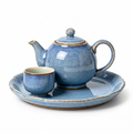 Speckled Sky Ceramic Solo Tea Set