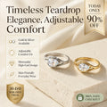 🔥 LAST DAY 90% OFF : The Viral "Rupert's Tears" Handcrafted Moissanite Ring