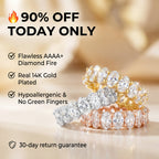 🔥 90% OFF TODAY: Flawless Eternity Band – The Everyday Luxury You Deserve ✨✨