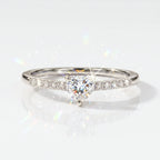 🔥 LAST DAY 90% OFF | Heart-in-Heart Moissanite Stacking Ring Set – Romantic Layered Sparkle & Versatile Two-Piece Styling