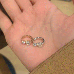 🚨 90% OFF (Today Only): The Brilliant Dual-Stone Huggie Earrings