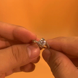 🔥 LAST DAY 90% OFF | Heartfelt Round-Wrap Moissanite Ring – Romantic Curves & Everyday Sparkle
