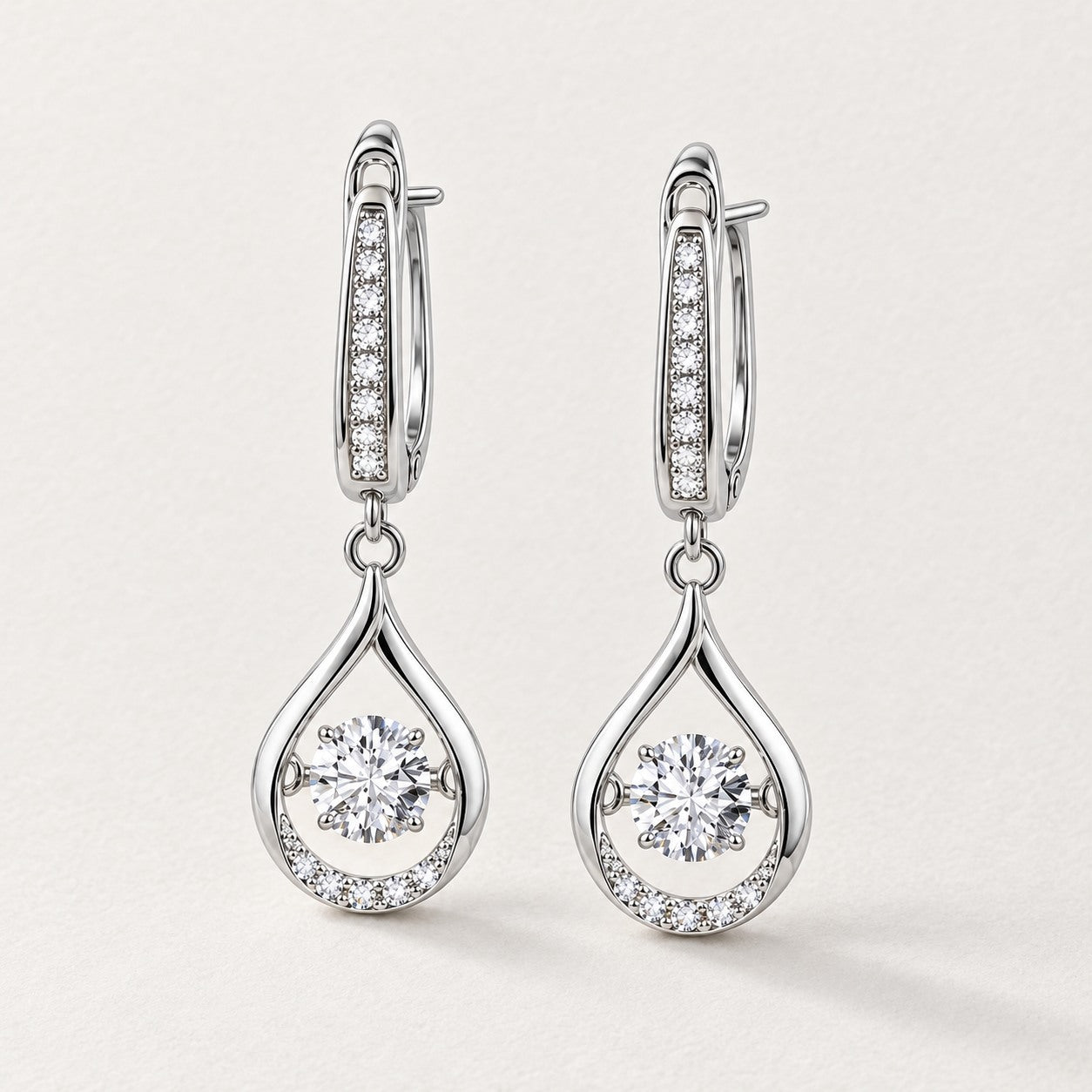 Dancing Teardrop Earrings